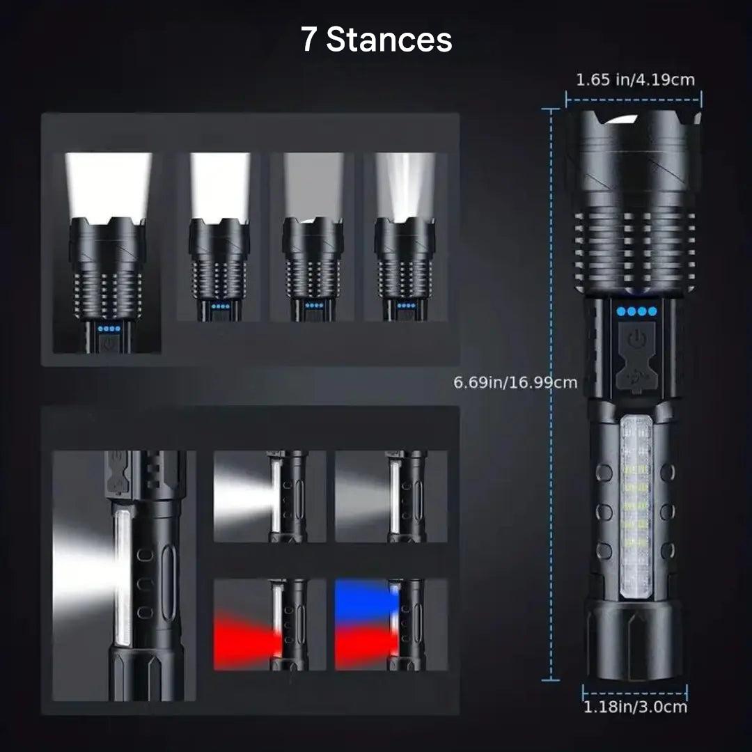 Ultrakönnyű Katonai Zseblámpa 5000 Lumen - PowerBeam