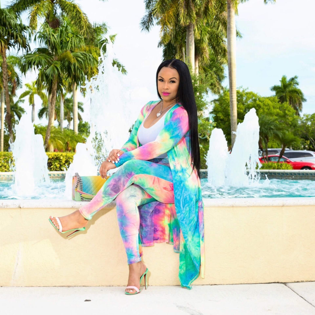 Női kimono szett nadrággal – Yasmin