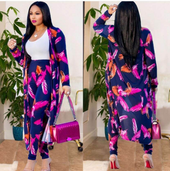 Női kimono szett nadrággal – Yasmin