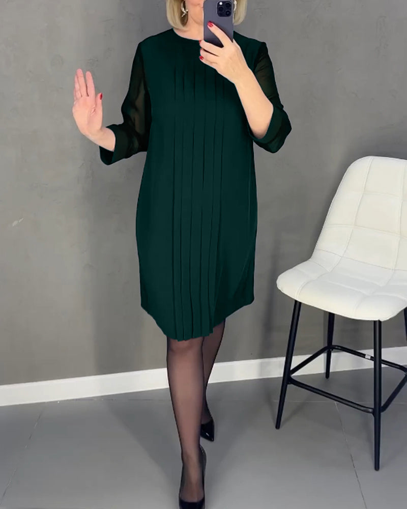 Elegáns Shift ruha hálós részletekkel – Gabrielle
