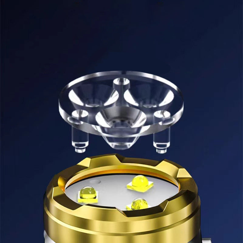 Kompakt LED Zseblámpa - LumenTorch