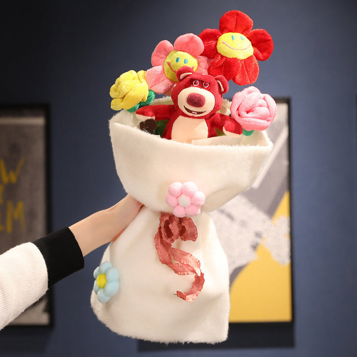 Plüss Játékkosár - CuddleBouquet