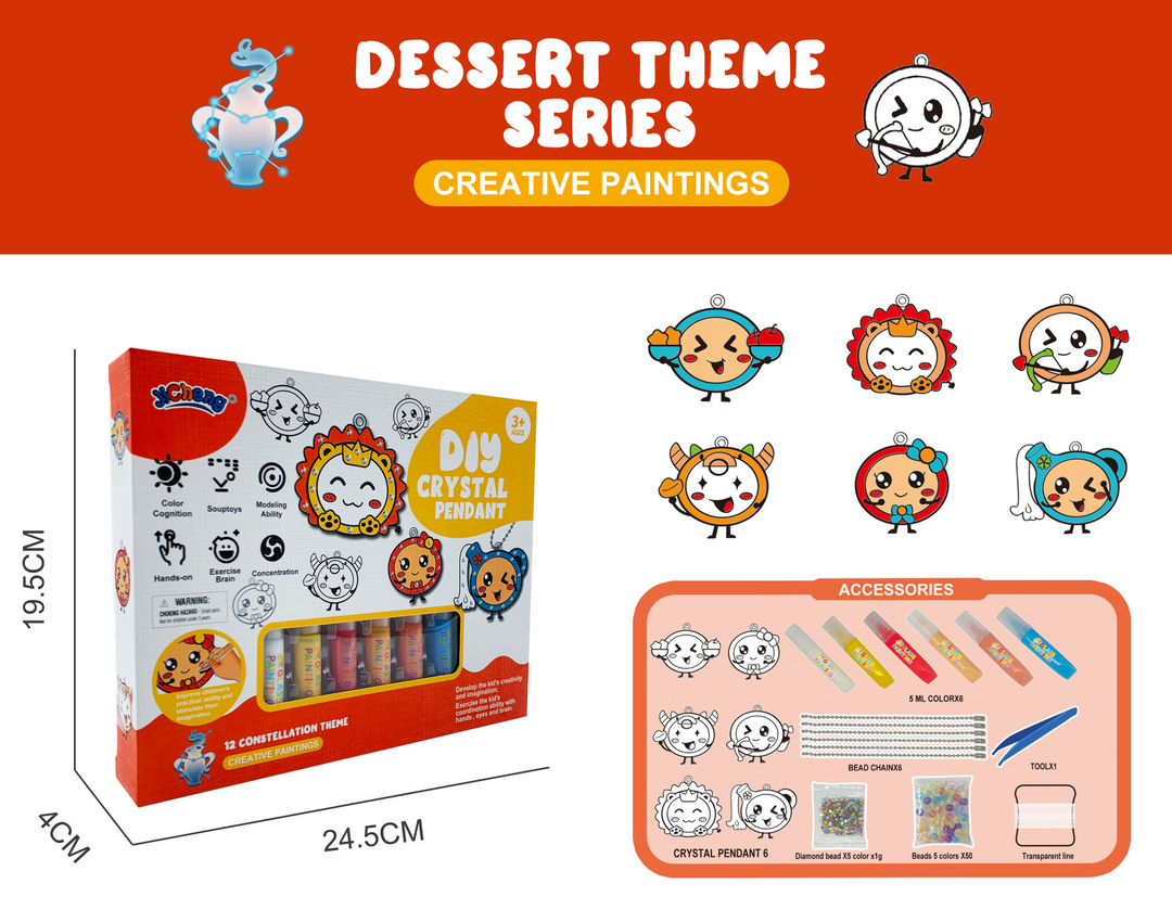 Házikó Kulcstartó Festőkészlet - SparkleArt