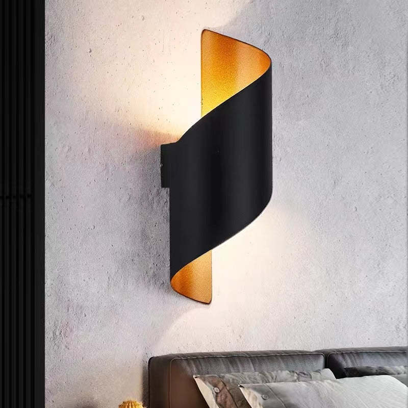Modern Spirál LED Fali Lámpa - TwistLight
