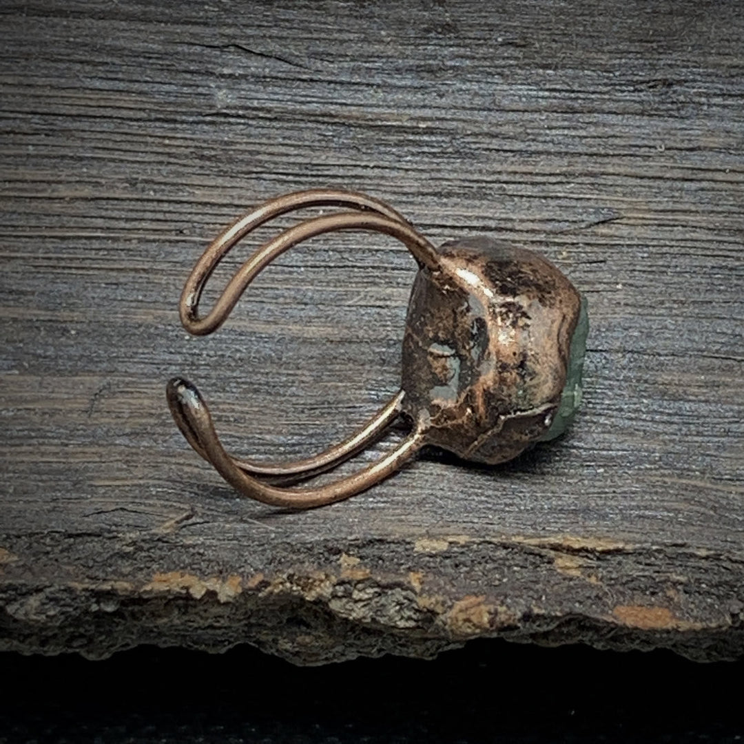 Természetes Nyers Születési Kő Gyűrű - Selina