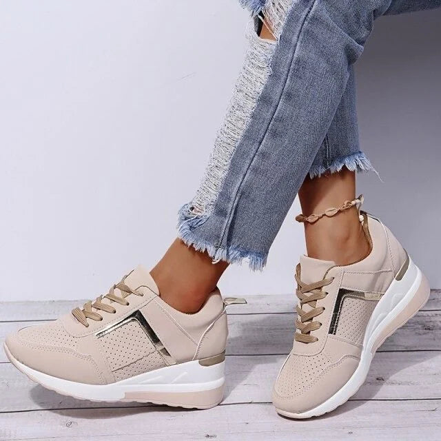 Ortopédikus női sneaker párnázással és lábboltozat-támogatással – Valora