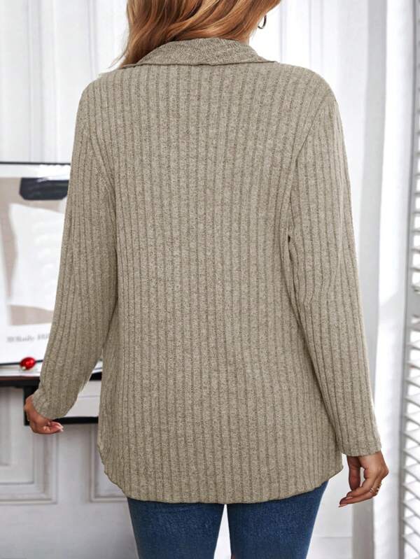 Basic Effen Top Hosszú Ujjú - Liora