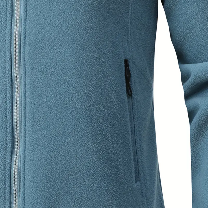 Női kültéri fleece dzseki meleg bélelt plüss béléssel – Liv