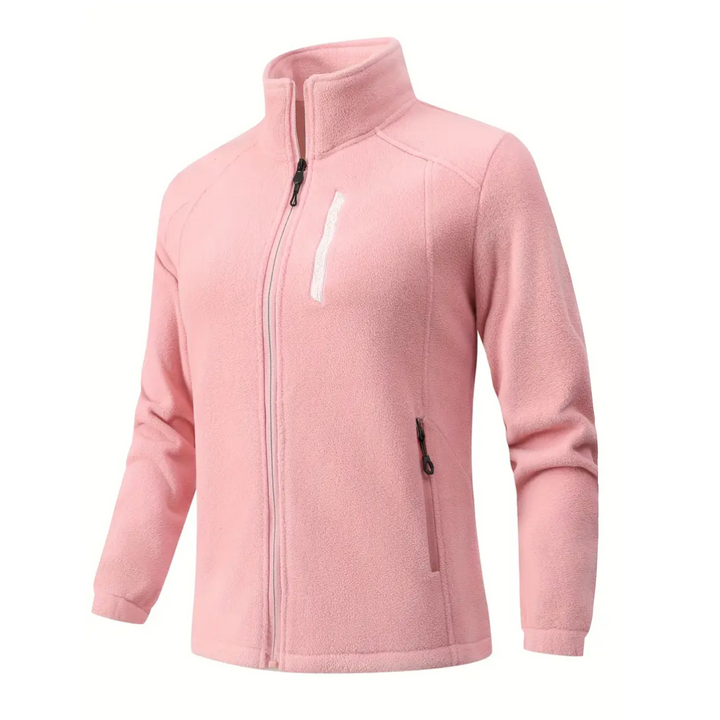 Női kültéri fleece dzseki meleg bélelt plüss béléssel – Liv