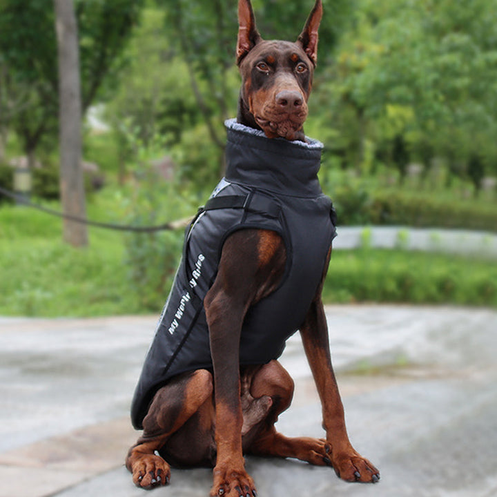 Visszaverő Kutyakabát Hámhoz - GlowPaw™