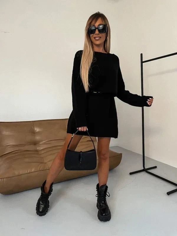 Kényelmes és meleg női tunika őszre és télre – Maren