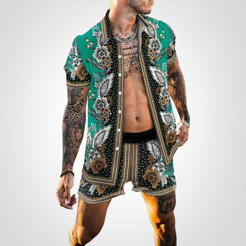 Két részes férfi szett nyomtatással – Ruben