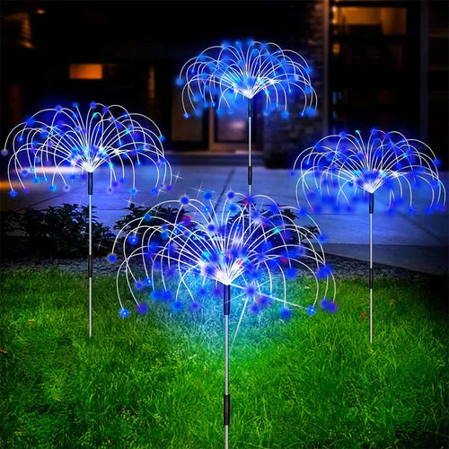 Vízálló Napenergia Kerti Lámpa Tűzijáték Hatással – SparkGlow