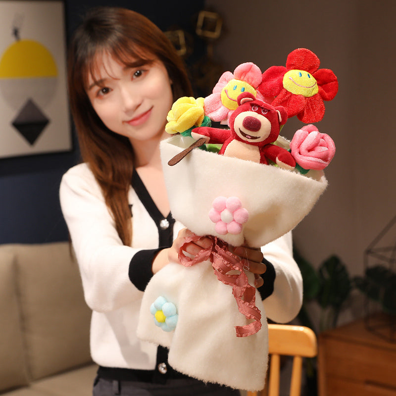 Plüss Játékkosár - CuddleBouquet