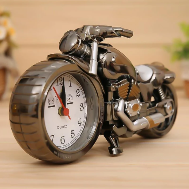 Retro Motorkerékpár Ébresztőóra - MotoTime