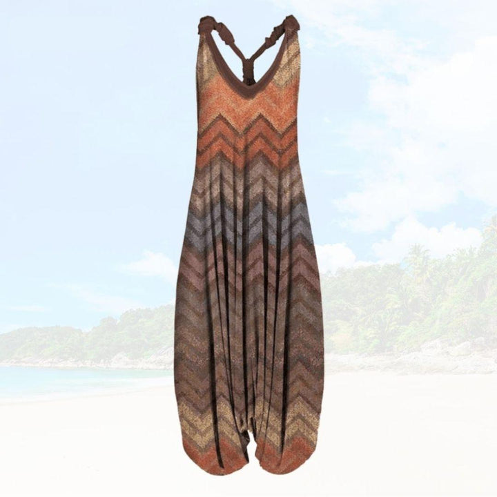 Nyári Női Jumpsuit Laza Szabással – Elenya
