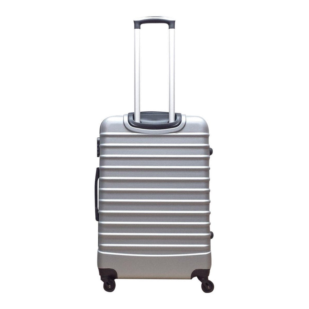 2 részes merev falú bőröndkészlet – Milano Silver