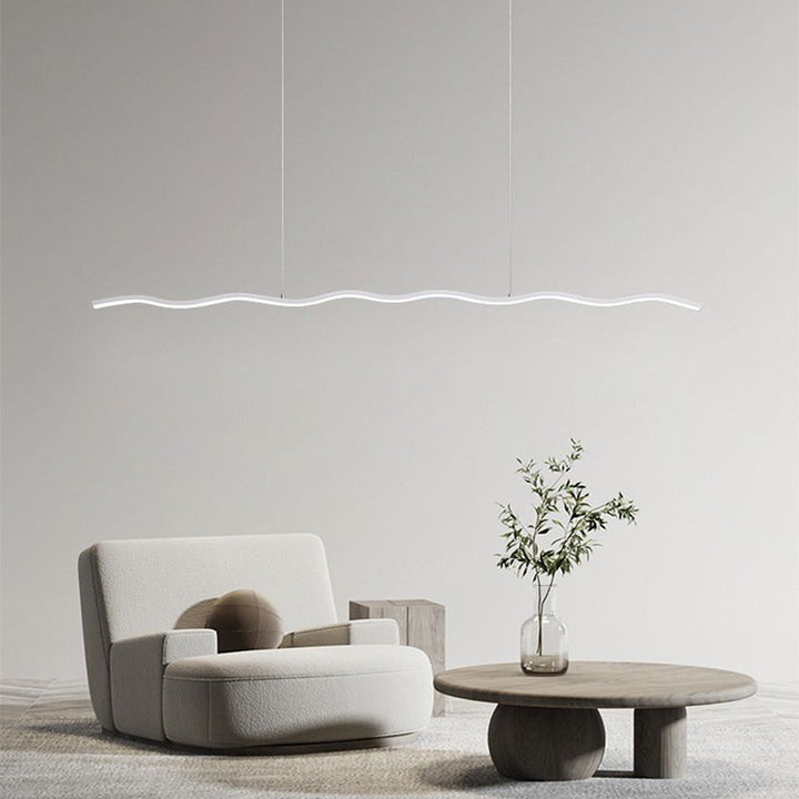 LED Mennyezeti Lámpa Trendy Hullámos Formával - WaveGlow
