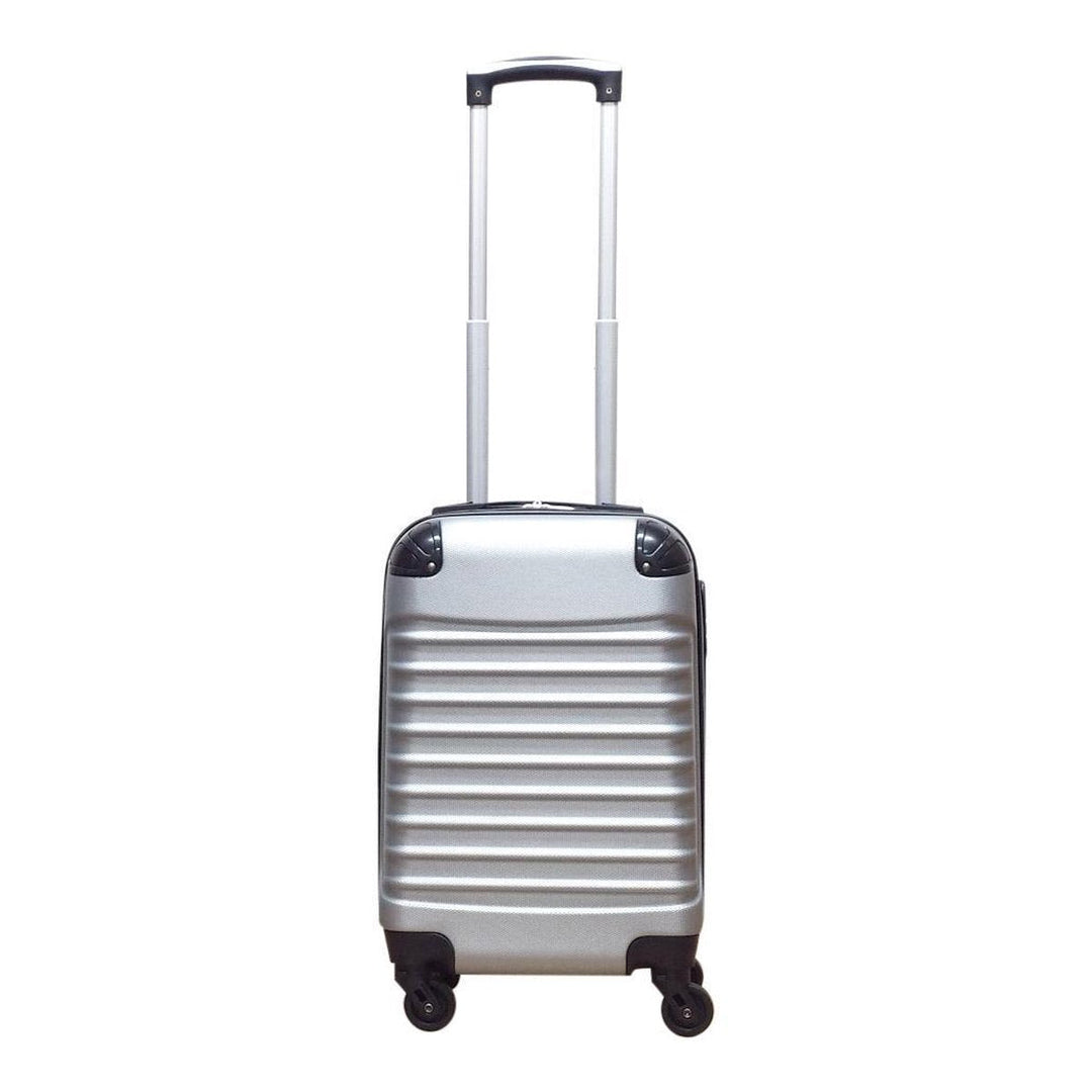 2 részes merev falú bőröndkészlet – Milano Silver