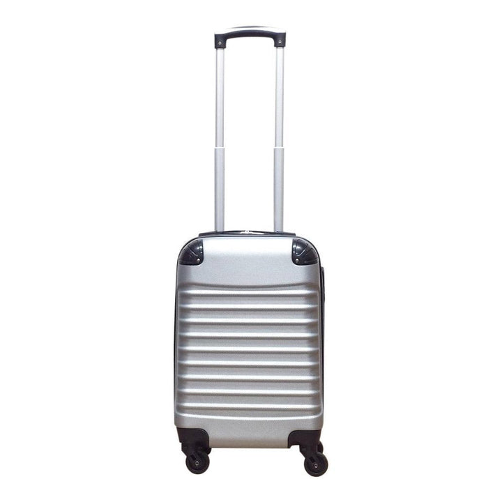 2 részes merev falú bőröndkészlet – Milano Silver