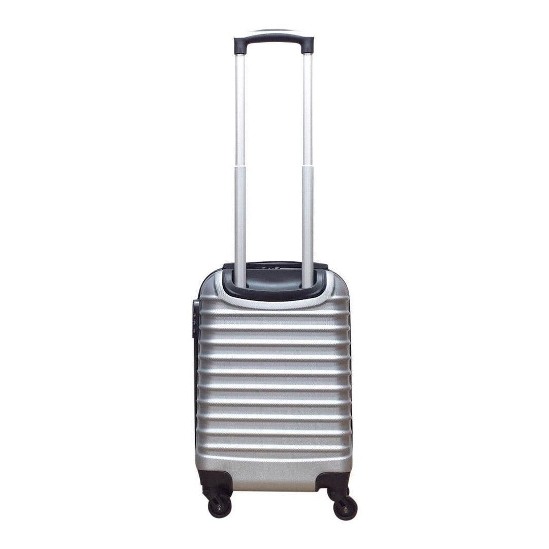 2 részes merev falú bőröndkészlet – Milano Silver