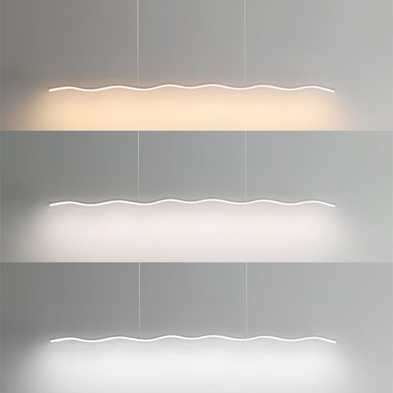 LED Mennyezeti Lámpa Trendy Hullámos Formával - WaveGlow