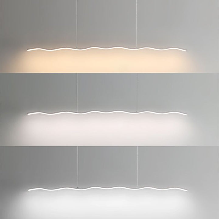 LED Mennyezeti Lámpa Trendy Hullámos Formával - WaveGlow