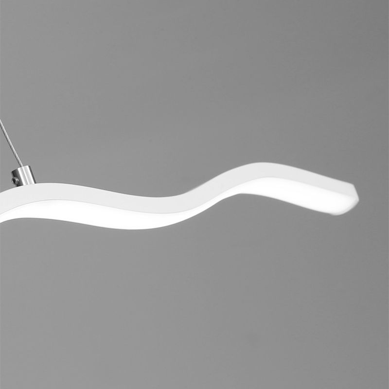 LED Mennyezeti Lámpa Trendy Hullámos Formával - WaveGlow