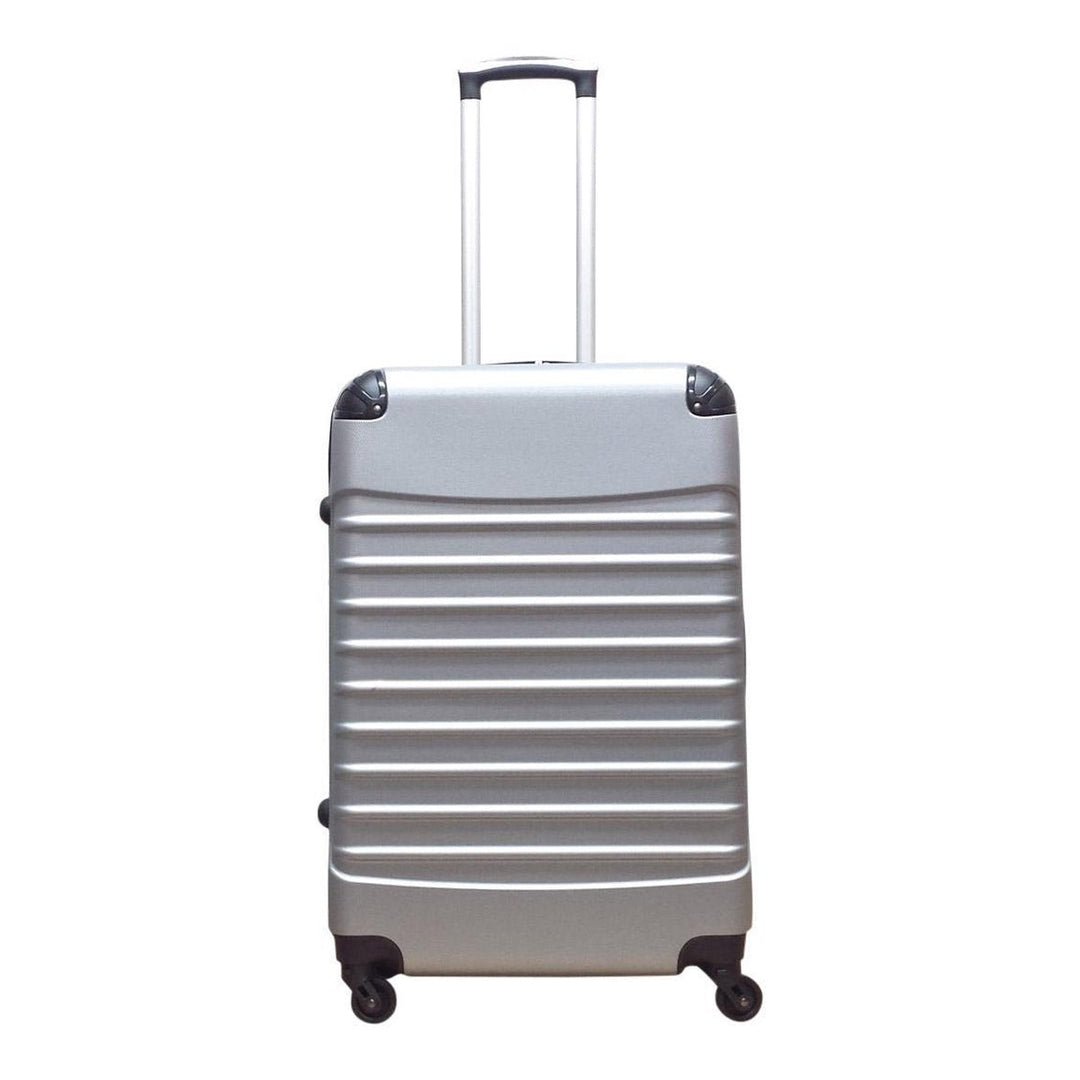 2 részes merev falú bőröndkészlet – Milano Silver