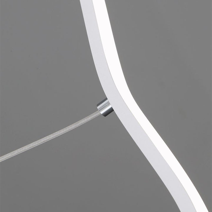 LED Mennyezeti Lámpa Trendy Hullámos Formával - WaveGlow