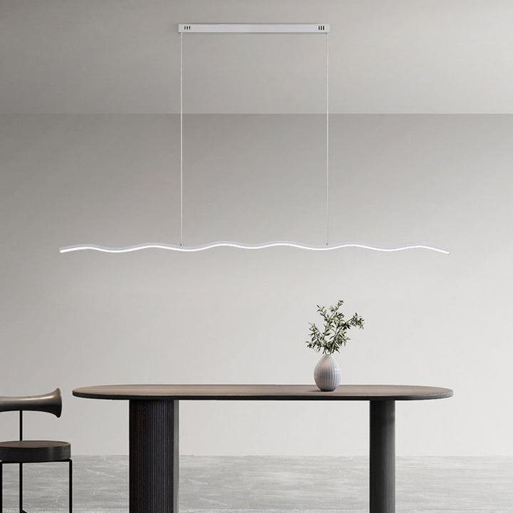 LED Mennyezeti Lámpa Trendy Hullámos Formával - WaveGlow