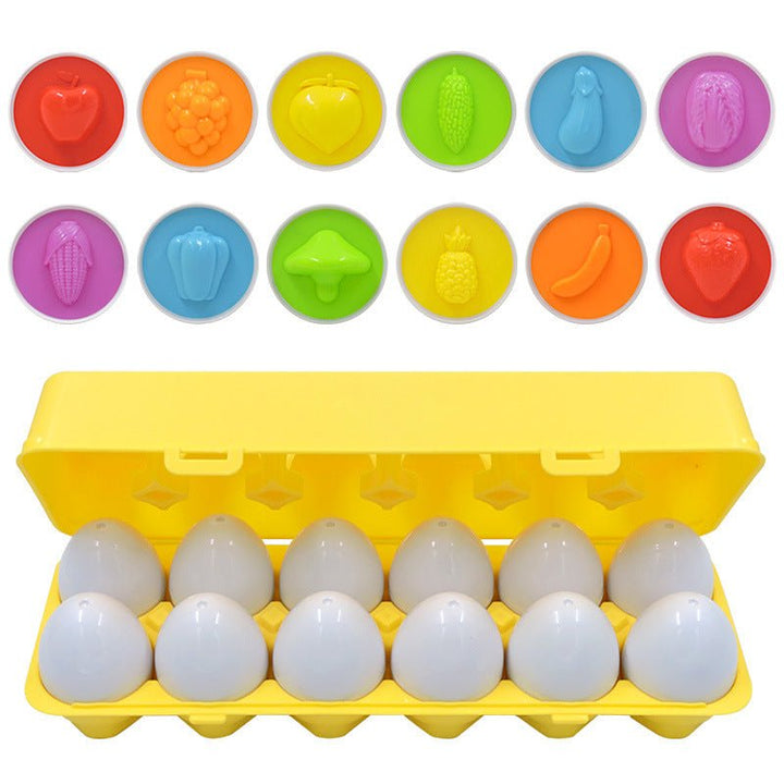 Színes és Tanulságos Tojás Szett - ColorMatch
