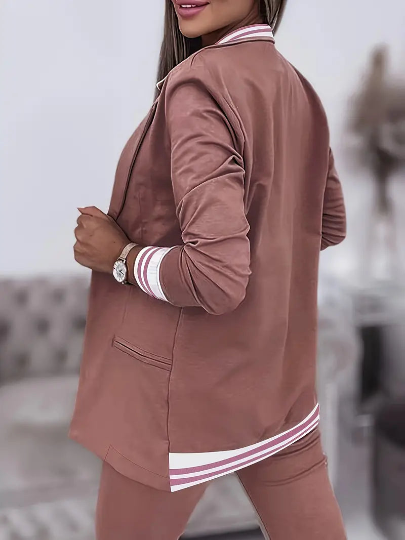 Casual Streetwear Csíkos Szett - Sophie