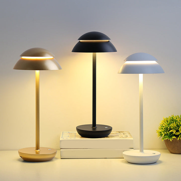 Vezeték nélküli újratölthető asztali lámpa LED világítással - GlowBeam