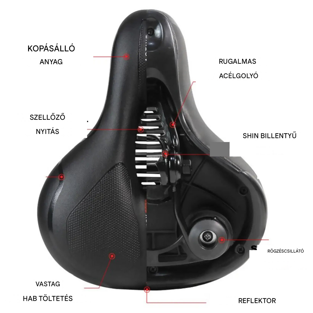 Ultrakomfortos Kerékpáros Ülés - CloudRide Pro