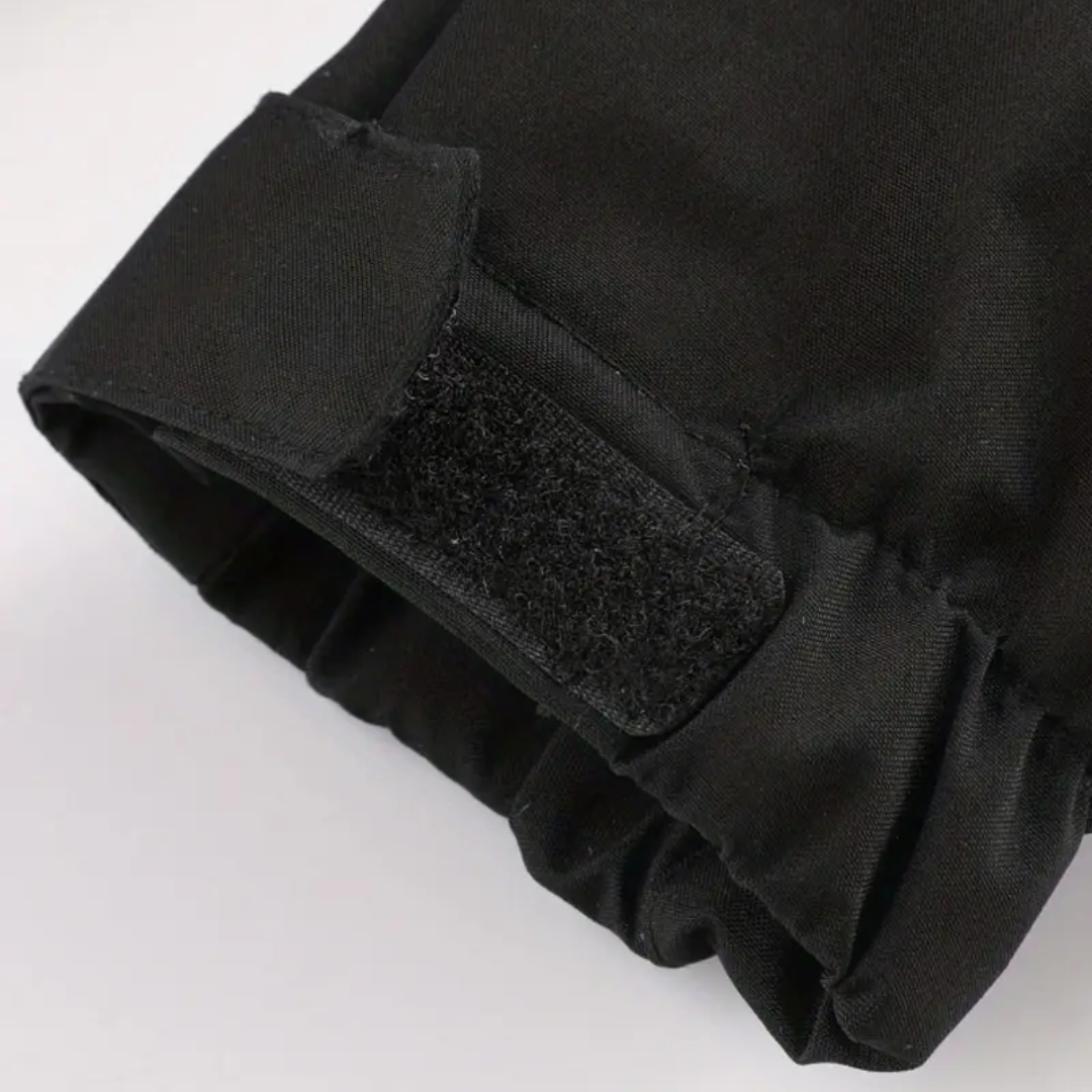 Férfi vízálló kültéri dzseki kapucnival és kockás béleléssel – Jorrit