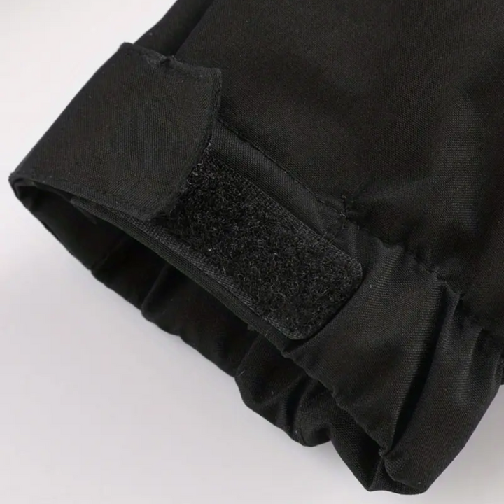 Férfi vízálló kültéri dzseki kapucnival és kockás béleléssel – Jorrit