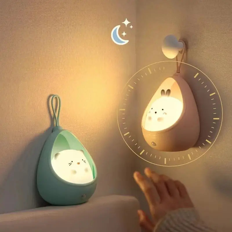 Állatos éjjeli fény - PurrLight