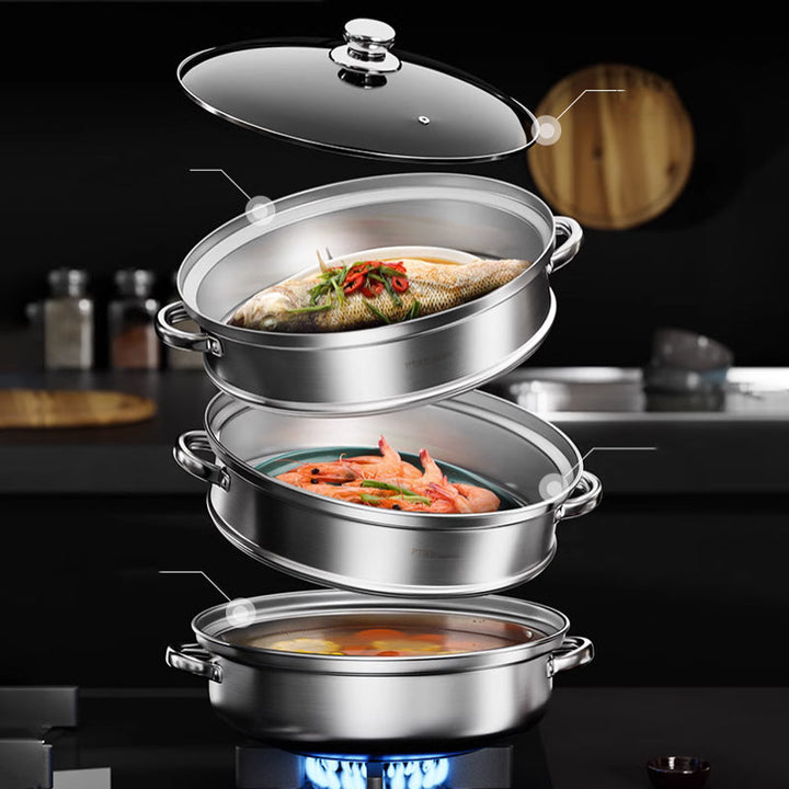 3-Lépcsős Pára főző - NutriSteam