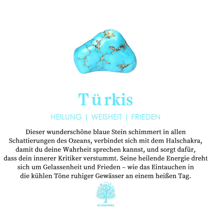 Türkiz Férfi Gyűrű - Thorin