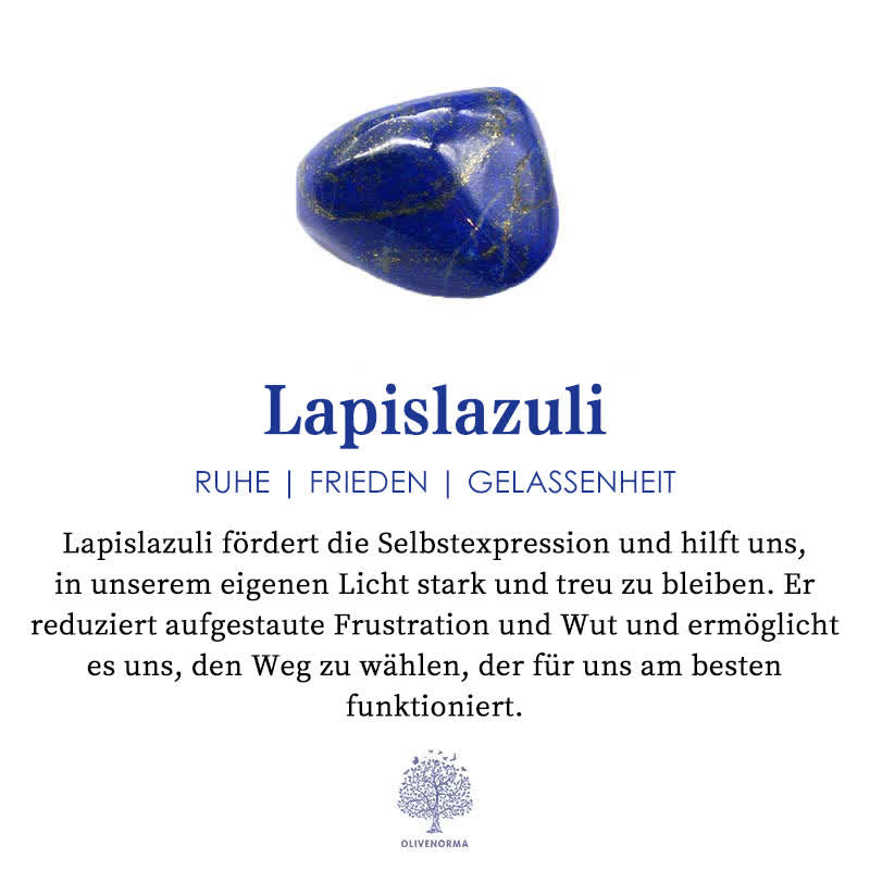 Tigrisszem és Lapis Lazuli Kereszt Rózsafüzér Nyaklánc Férfiaknak - Orion