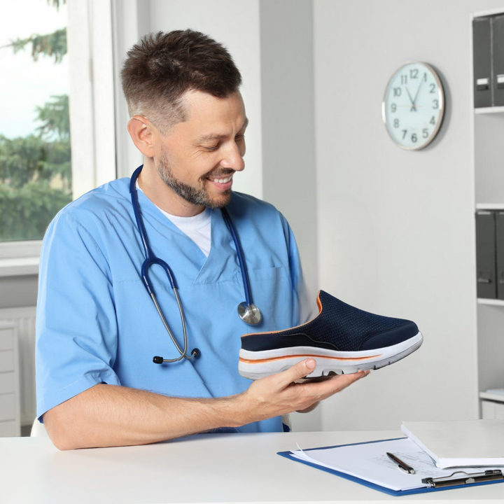 Ortopédiai, mezítlábas kényelmi cipők férfiaknak - Marlon