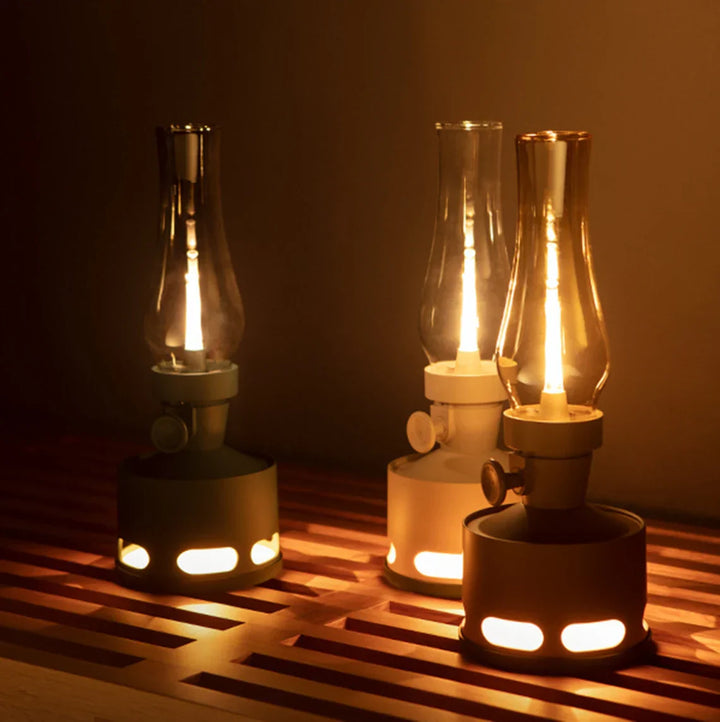 Újratölthető Vintage LED Lámpás - LumaLantern