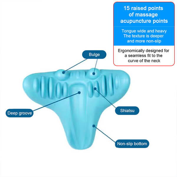 Ergonomikus Nyaknyújtó Párna Áram Nélkül – NeckEase Stretch