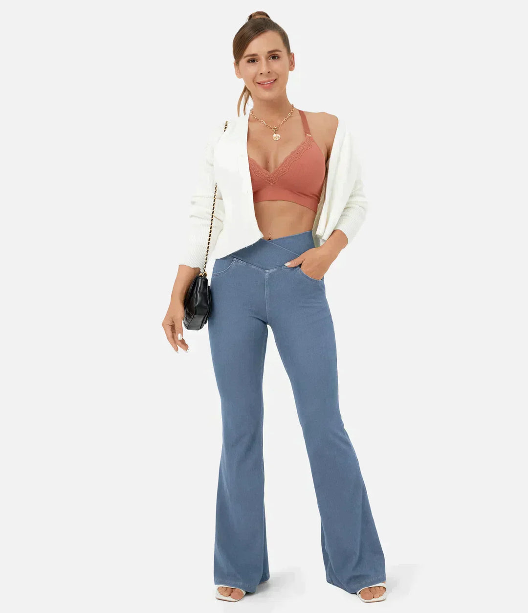 Stílusos Bootcut Farmer Nőknek - Rosa