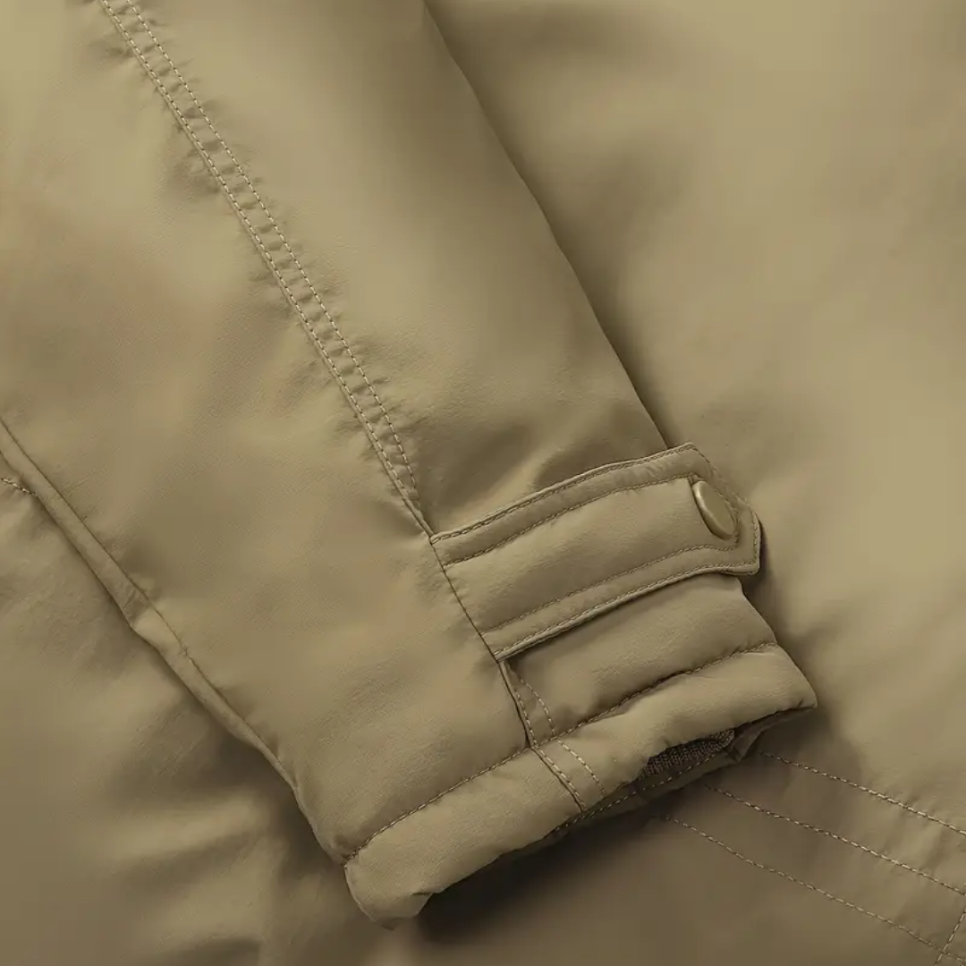 Férfi télikabát plüss béléssel és kapucnival – Stellan