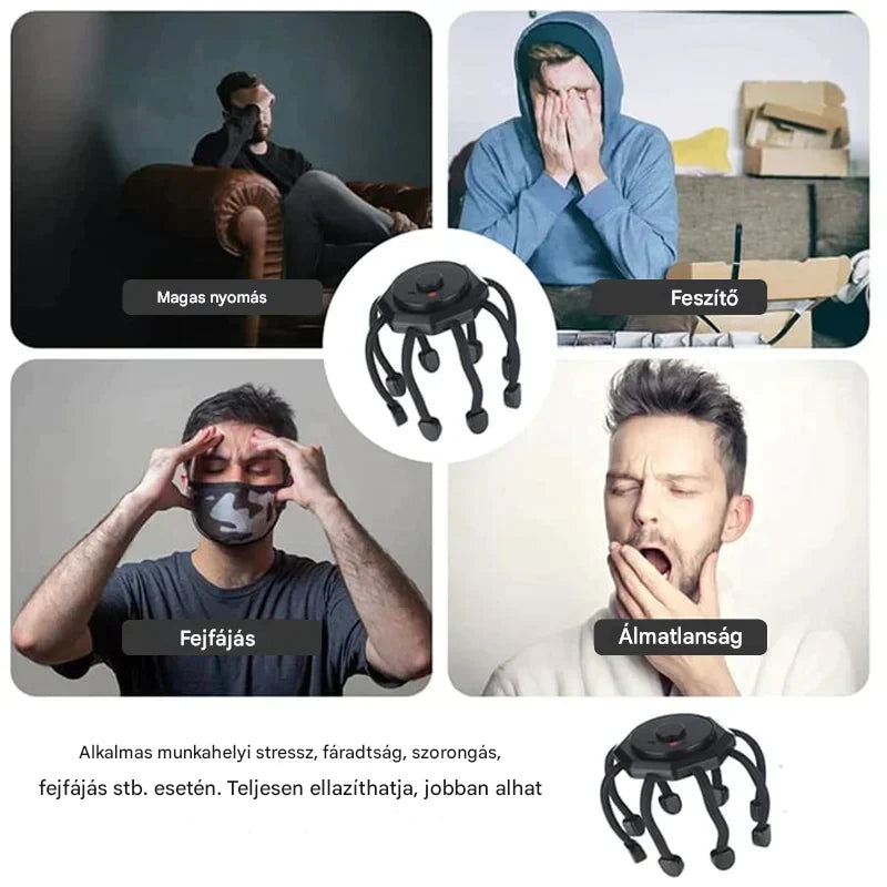 Fejbőr masszírozó - RelaxSphere