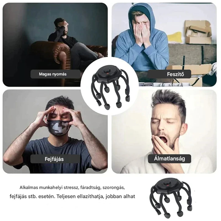 Fejbőr masszírozó - RelaxSphere