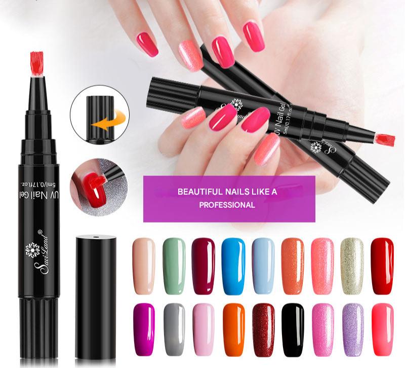 Gél körömlakk toll UV nélkül – Glosséa