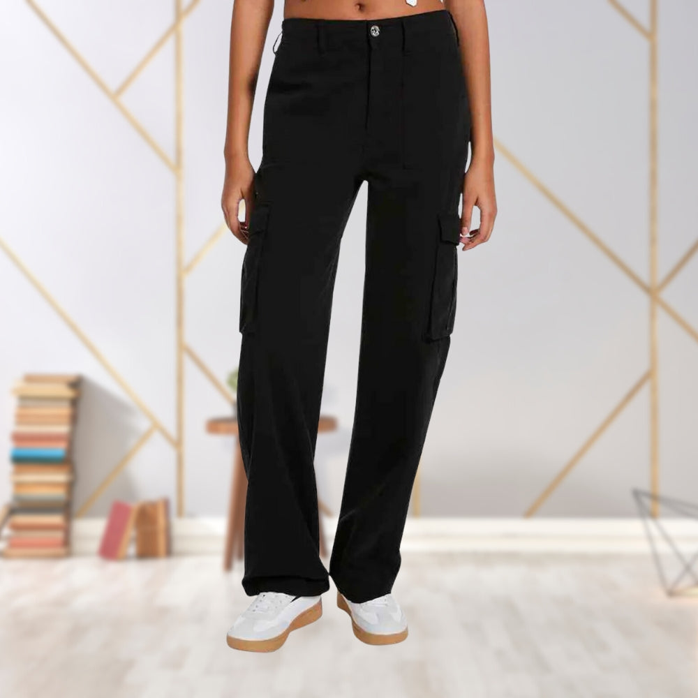 Slim-Fit Női Cargó Nadrág - Maya